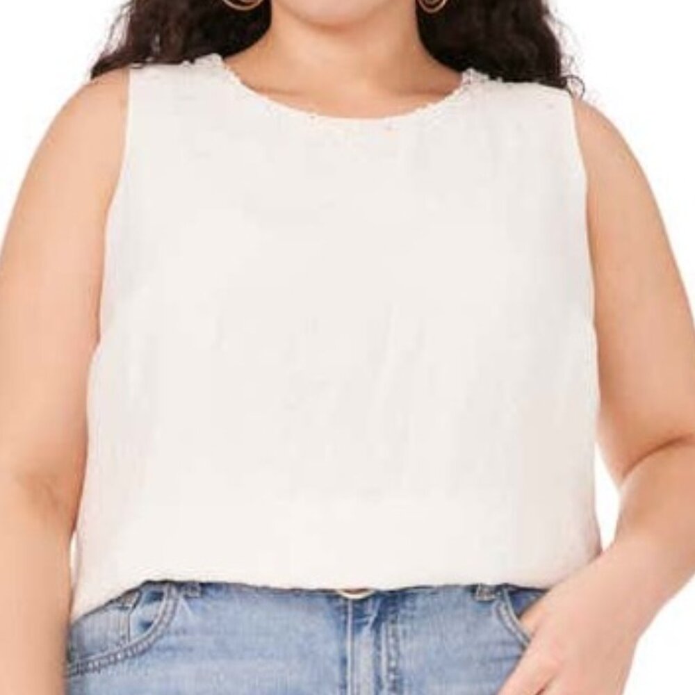 Vince Camuto Beaded Sleeveless Top